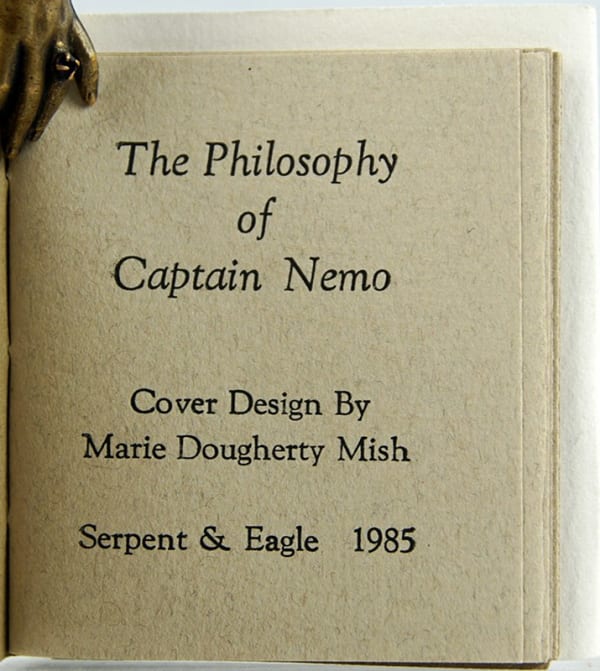 The Philosophy of Captain Nemo. Title page