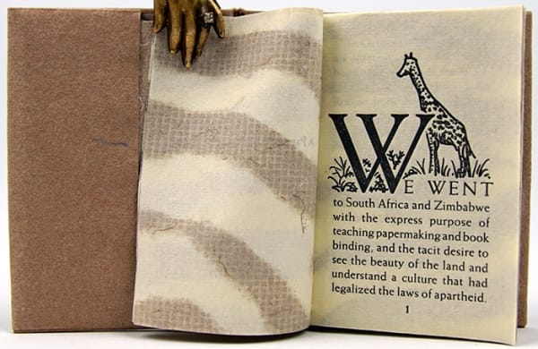 A Papermaking Safari to Africa. Text page