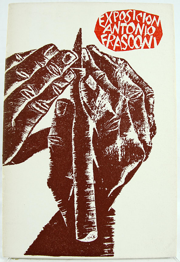 Exposición Antonio Frasconi. Grabados en Madera. Litografias. Libros Illustrados, 1962-1967. Front cover