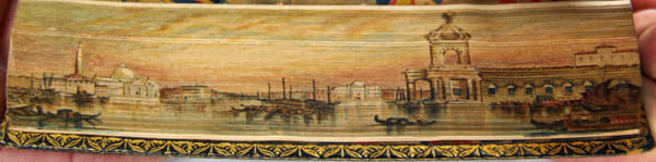 Lamento di Tasso e Risposta di Leonora; Il Licida, l'Allegro, ed Il Penseroso; Il Como. Fore-edge painting
