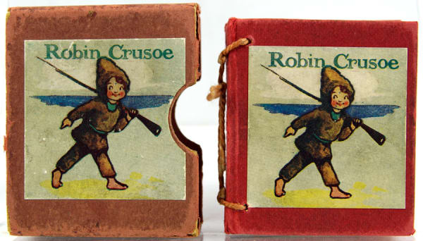 Robin Crusoe. Binding and slipcase