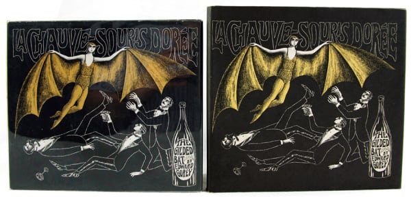 The Gilded Bat. Two copies
