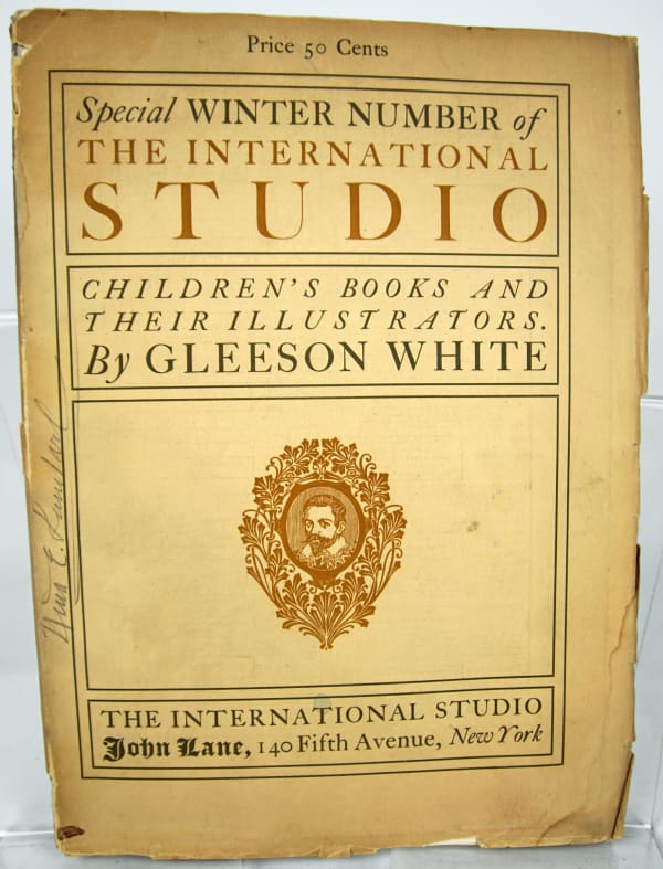 Special Winter Number of the International Studio: Children's Books and Their Illustrators by Gleeson White. Front cover.