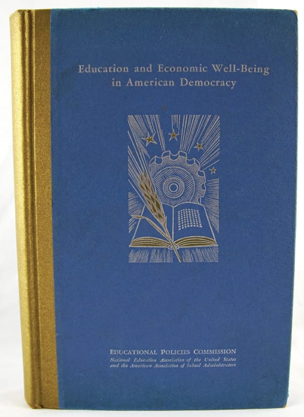 Education and Economic Well-Being in American Democracy. Front cover