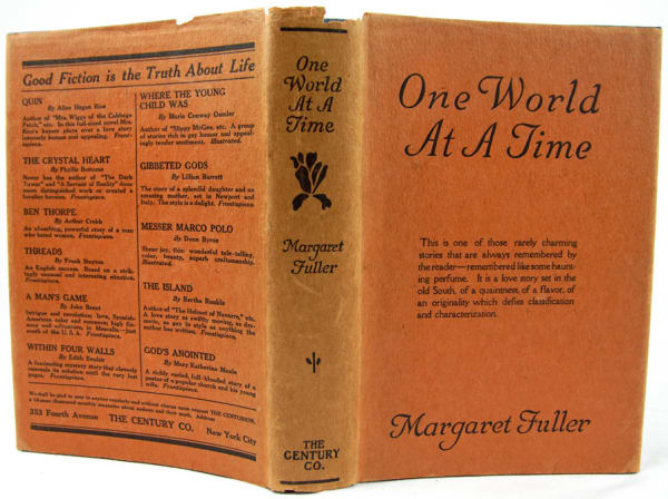 One World at a Time. Dust jacket