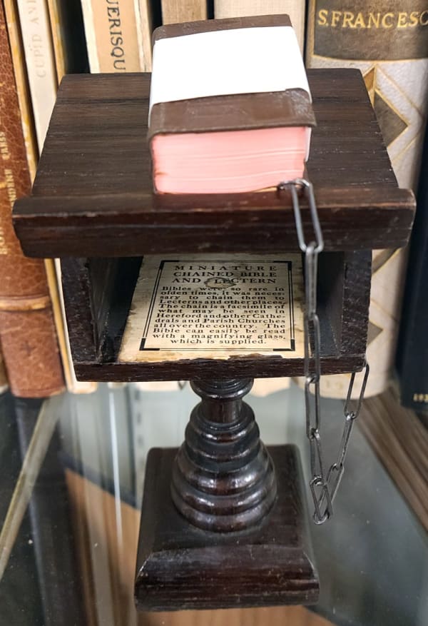 The Holy Bible, Containing the Old and New Testaments on lectern