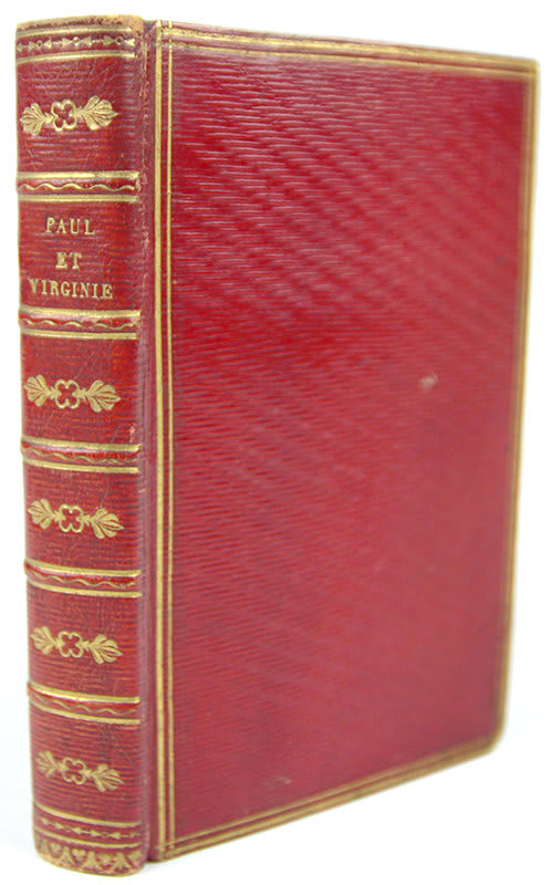 Paul et Virginie by Jacques-Henri Bernardin de Saint-Pierre. Binding