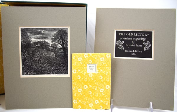 The Old Rectory: Seventeen Engravings by Reynolds Stone. Together with: Litton Cheney 1877, a Poem by F. T. Colby. Title page and illustration