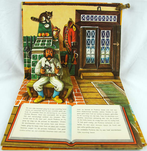 Hoe een Arme Soldaat Koning Werd. Pop-up spread