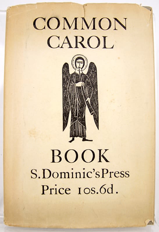 The Common Carol Book. A Collection of Christmas and Easter Hymns. Dust jacket
