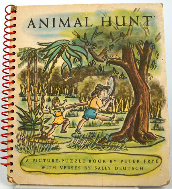 Sally Deutsch; Peter Frye (illus.), Animal Hunt, 1944