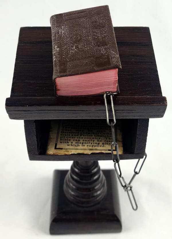 The Holy Bible, Containing the Old and New Testaments. Lectern and book