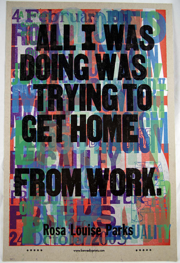 All I was doing was trying to get home from work. Print