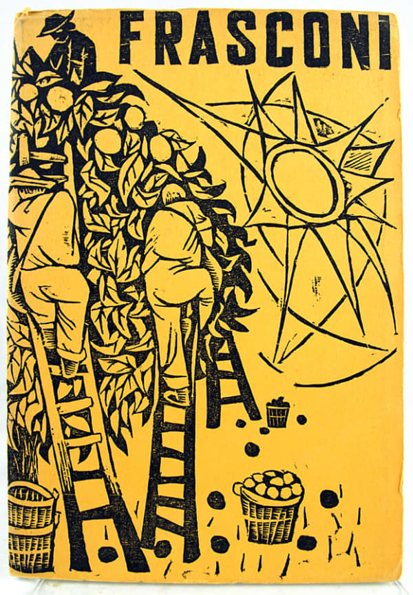 The Work of Antonio Frasconi. Front cover