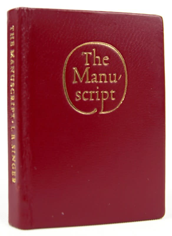 The Manuscript. Front cover