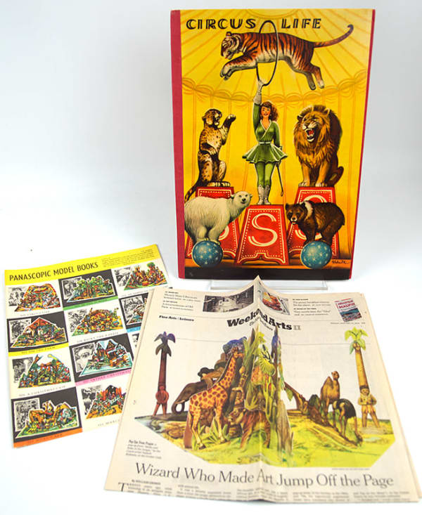 Tony and the Circus Boy by Vojtech Kubasta. Book and ephemera