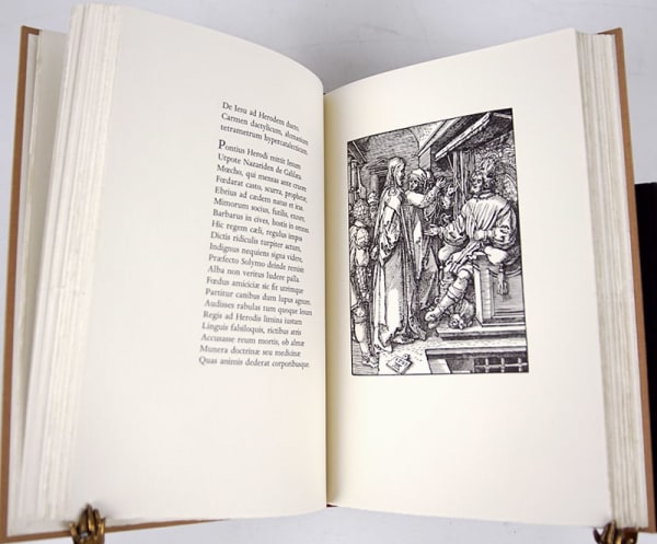 The Little Passion. Illustrated text spread