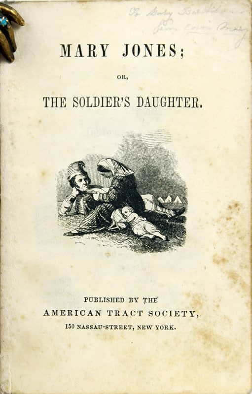 Mary Jones; or, the Soldier's Daughter. Title page.