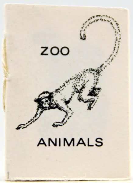 Zoo Animals by Brenda Jo Brockman. Front cover.
