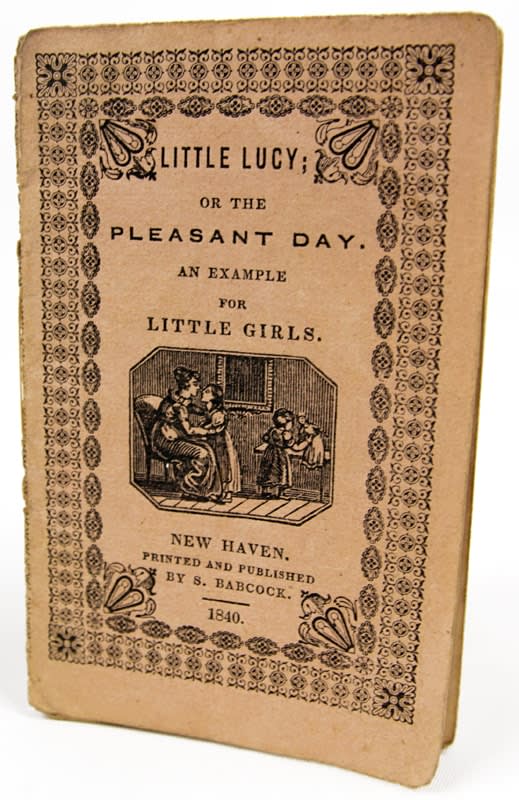 Little Lucy; or the Pleasant Day. Front cover