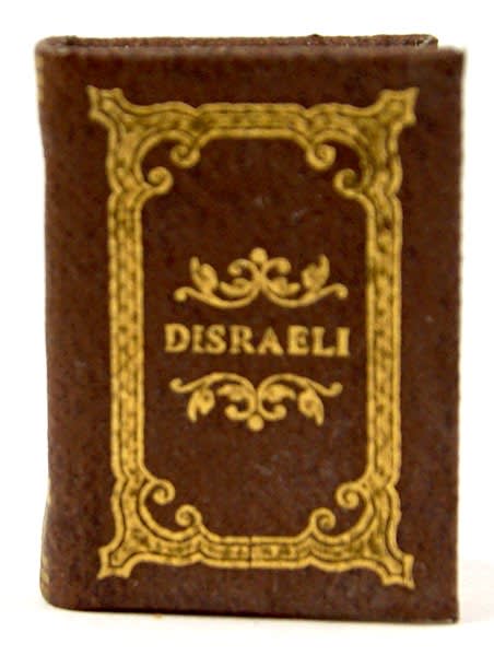 Disraeli bound by Barbara Raheb. Front cover.