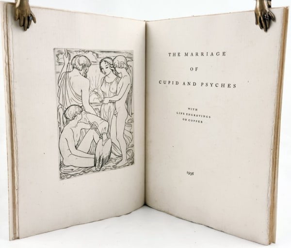 The Marriage of Cupid and Psyches. Title-page spread