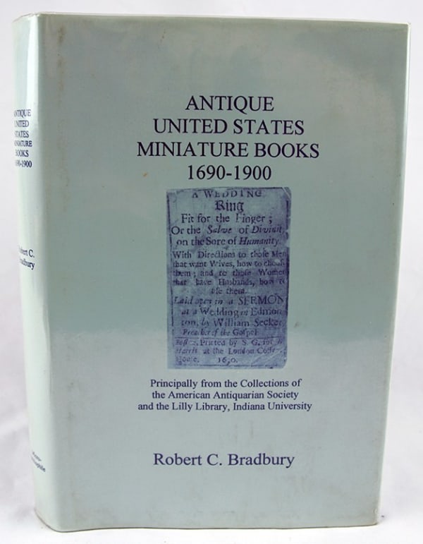 Antique United States Miniature Books 1690-1900. Front cover