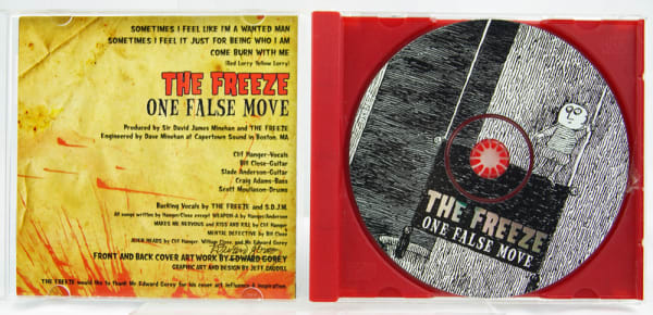 One False Move. CD and signed inner liner