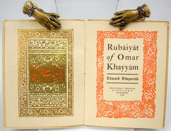 Rubaiyat of Omar Khayyam title page spread