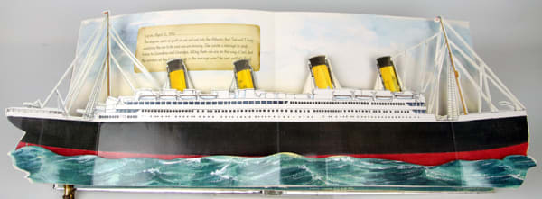 Titanic. The Ship of Dreams. Pop-up spread