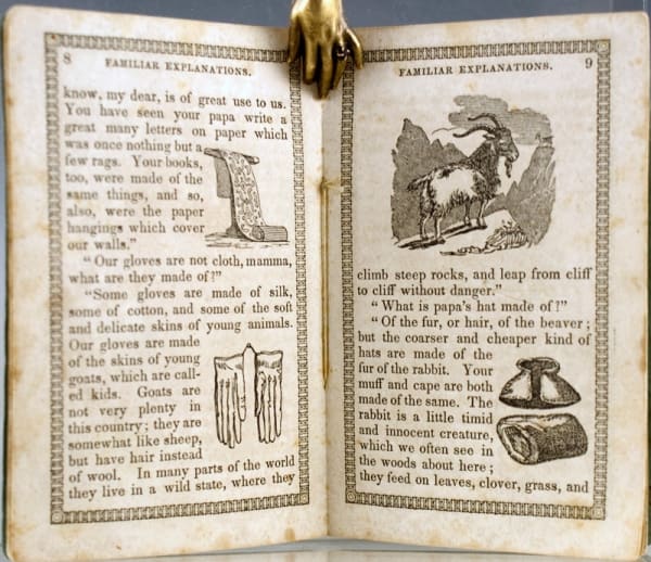 The Flock of Sheep; Or, Familiar Explanations of Simple Facts. Interior page.