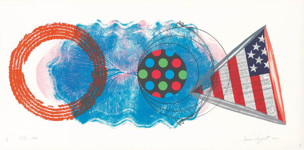 James Rosenquist, Elbow Lake, 1977