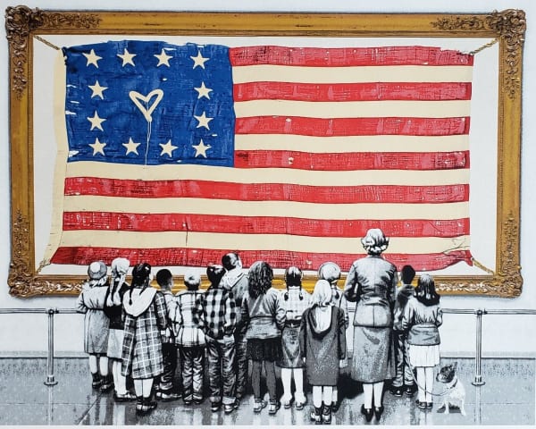 Mr. Brainwash, Old Glory, 2021
