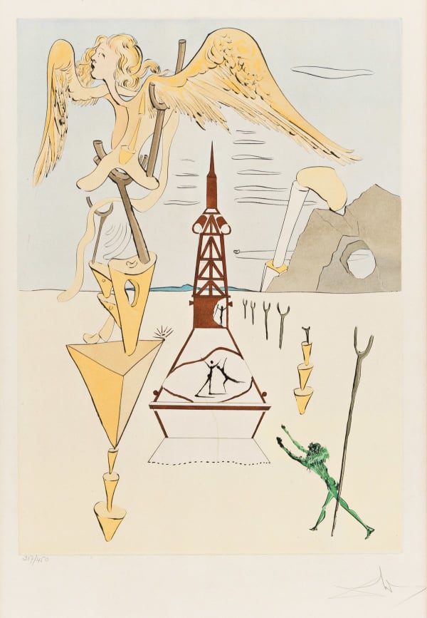 Salvador Dali, La Fusee, 1975
