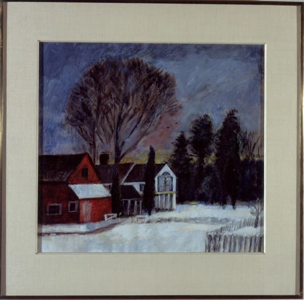 Henry Wolf, Winter in North Salem, 1987
