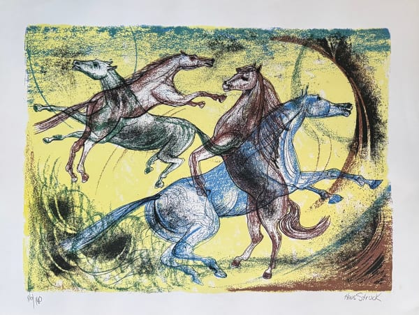 Hans Struck, Horses, 1970
