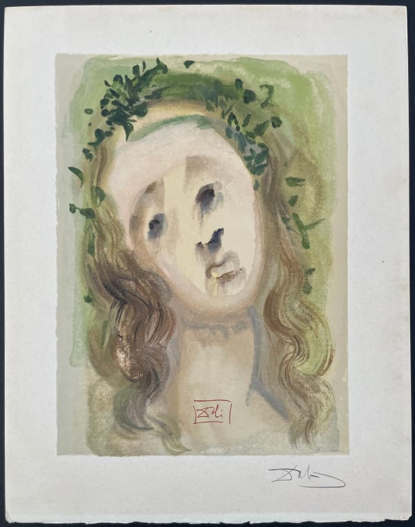 Salvador Dali, Divine Comedie Purgatory Canto 10, 1960