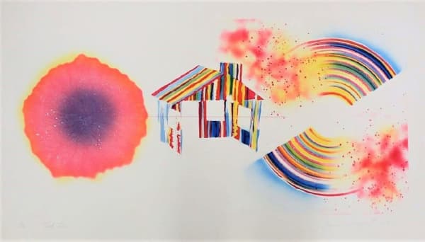 James Rosenquist, Hot Lake (State 1), 1978