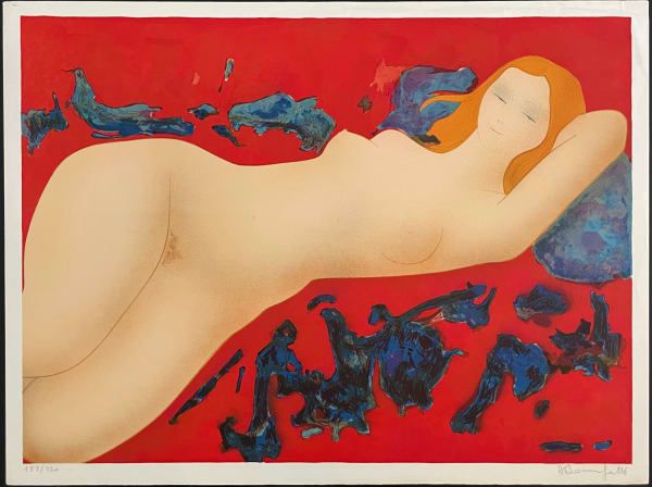 Alain Bonnefoit, Reclining Nude