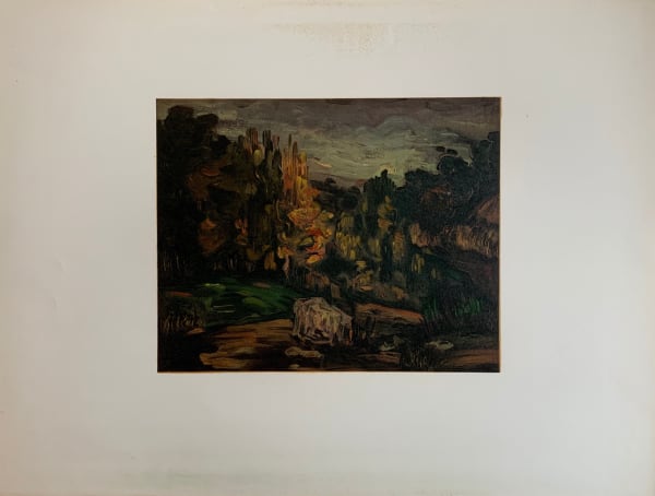 Paul Cézanne, Paysage a Aix, 1865-67, 1973
