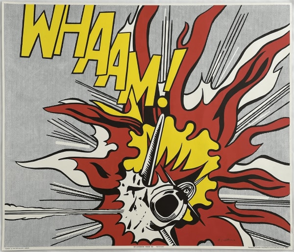Roy Lichtenstein, Whaam!, Diptych , 1963/1982