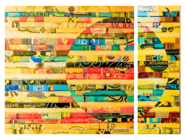 James Verbicky, Citta Samtana Diptych 32, 2012