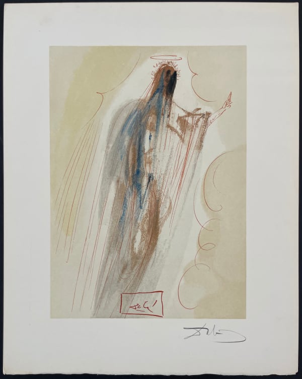 Salvador Dali, Divine Comedie Heaven 30 Creation of angels, 1960