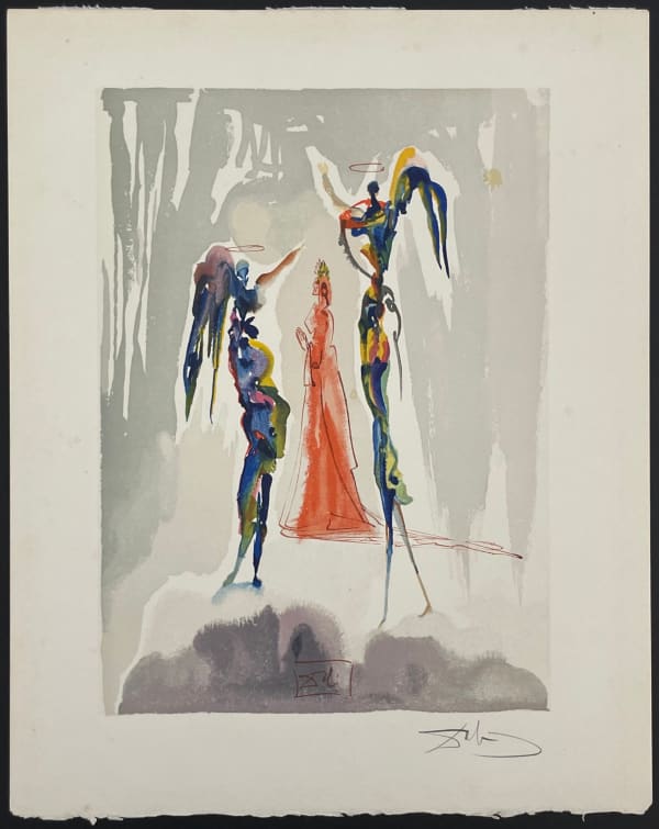 Salvador Dali, Divine Comedie Heaven 31 Gloria Patri, 1960