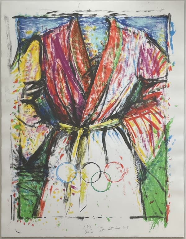 Jim Dine, Olympic Robe, 1988