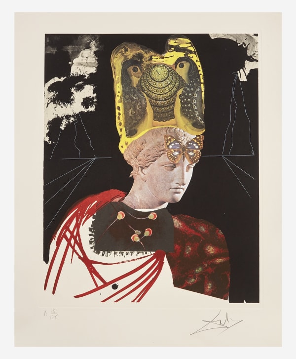 Salvador Dali, Crazy, Crazy, Crazy Minerv, 1971