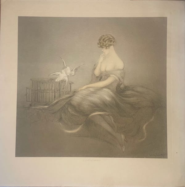 Louis Icart, Tender Lessons, 1926