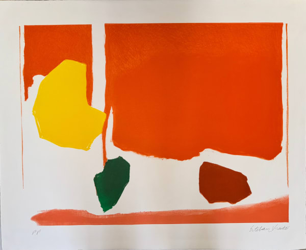 Esteban Vicente, Abstract