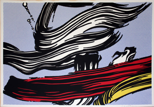 Roy Lichtenstein, Brushstrokes (C.45), 1967