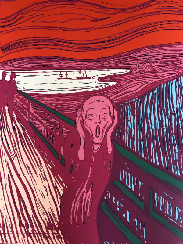 Sunday B. Morning, The Scream (Pink), 2018